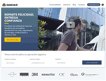 Tablet Screenshot of beetrack.com
